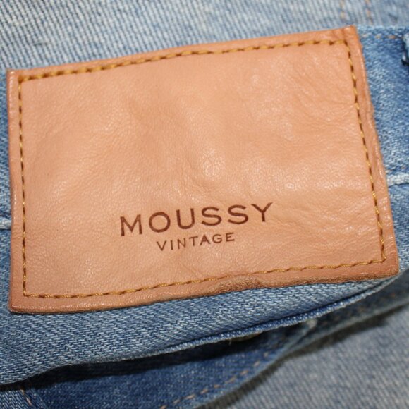 MOUSSY VINTAGE Women's Lenwood Skinny Jeans Light blue  size 26 - Picture 11 of 15